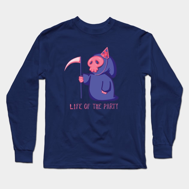 Life of the Party Long Sleeve T-Shirt by GingeraleArthaus